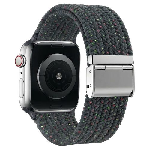 Apple Watch geflochtenes Armband (Grau-Blau mischen)