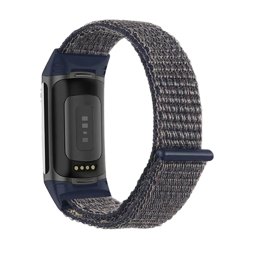 Fitbit Charge 6 Nylon Strap (Blue)