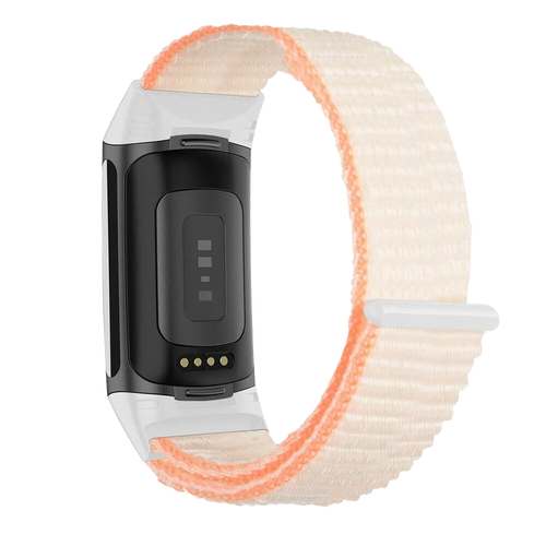 Fitbit Charge 5 Nylon Strap (beige)