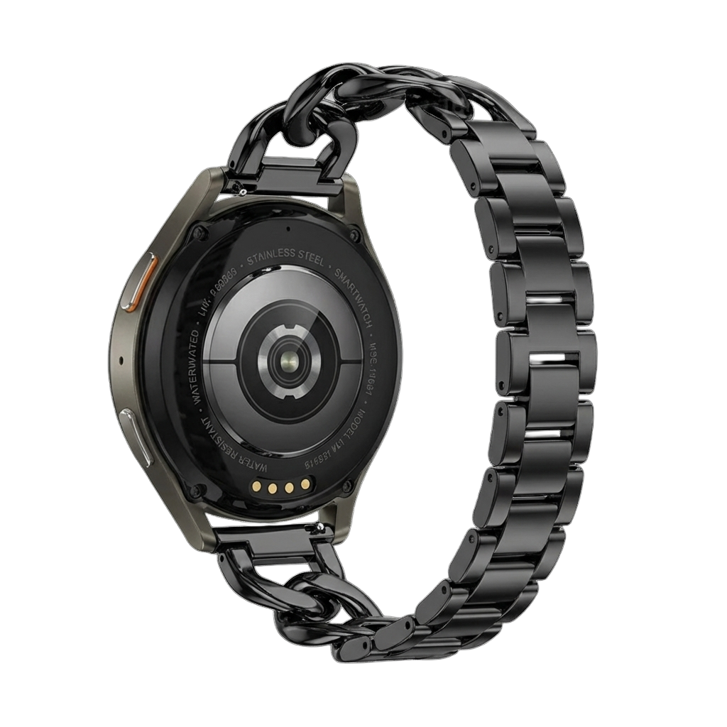 Samsung Galaxy Watch 42mm Steel Chain Strap (Black)