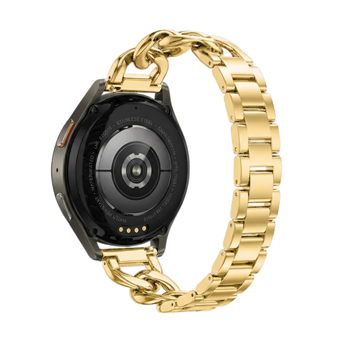 Samsung Galaxy Watch 42mm Steel Chain Strap (Gold)