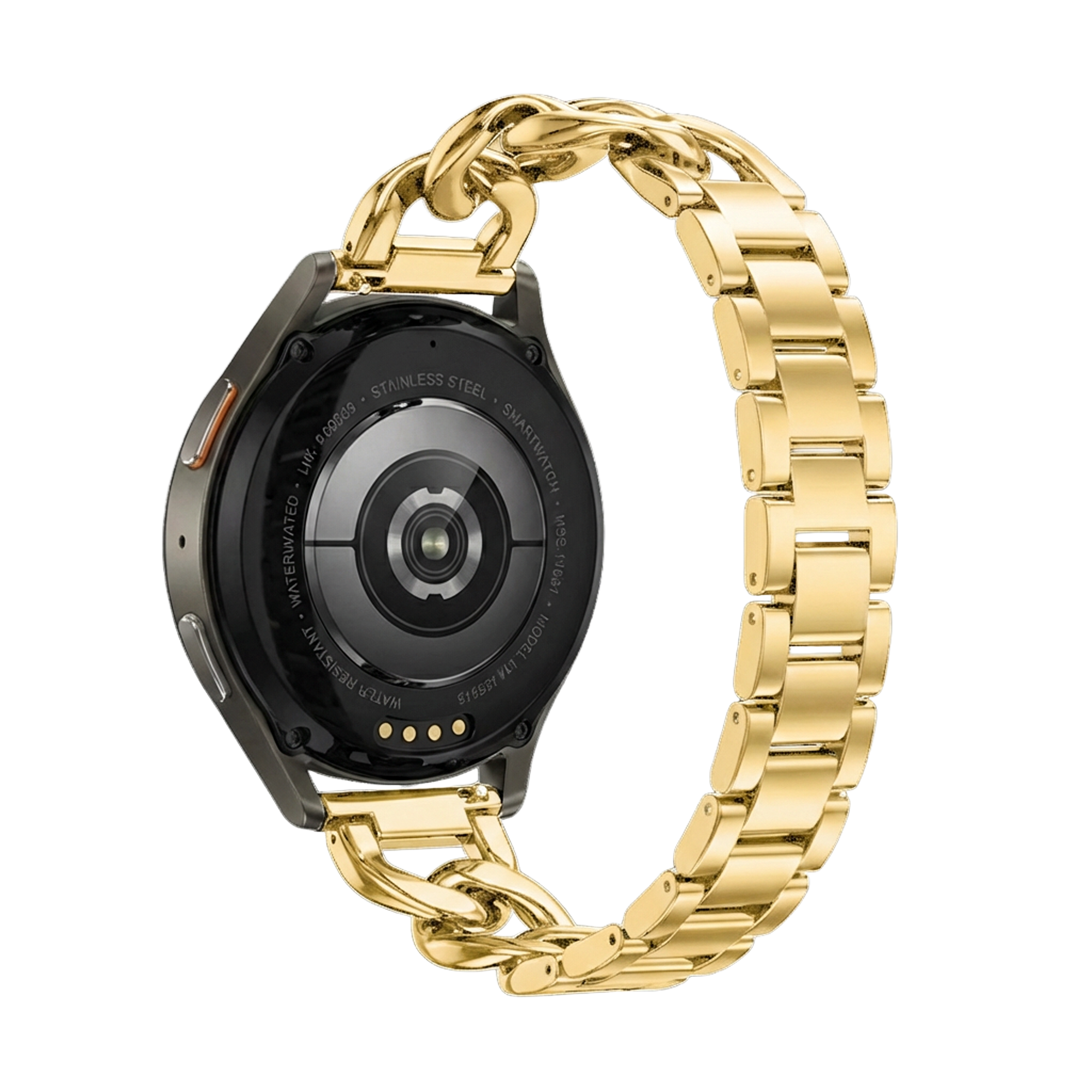 Samsung Galaxy Watch 42mm Steel Chain Strap (Gold)