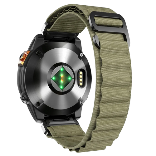 Garmin Forerunner 955 Alpine Armband (Olivgrün)