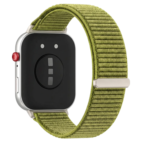 Huawei Watch Fit 4 Nylon Wave Strap (Green)