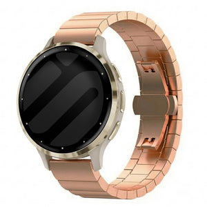 Bracelet acier Garmin Venu 3s (rose or)