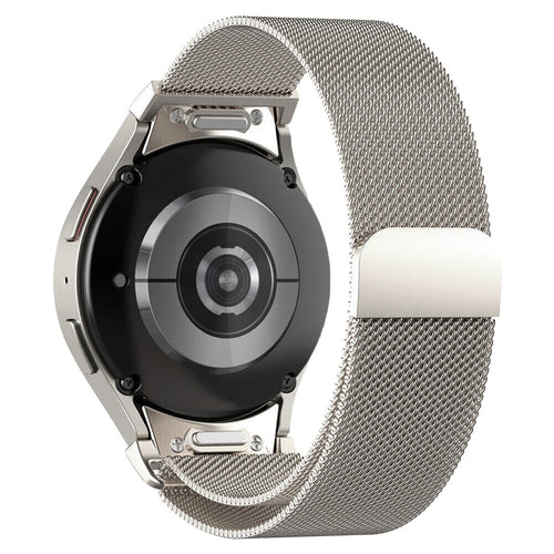 Samsung Galaxy Watch 4 40mm 'One push' Milanese band (champagne)