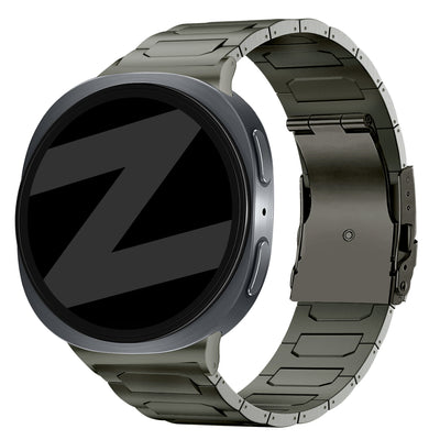 Bandz Samsung Galaxy Watch 8 - 40mm Titan-Armband 'Deluxe' (Graphite)