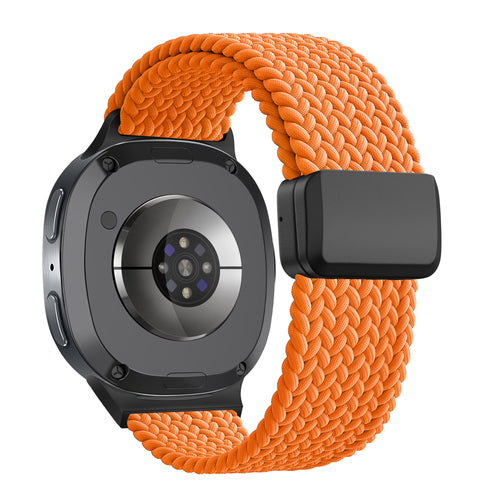 Bandz Correa trenzada magnética Samsung Galaxy Watch 8 - 44mm (naranja)