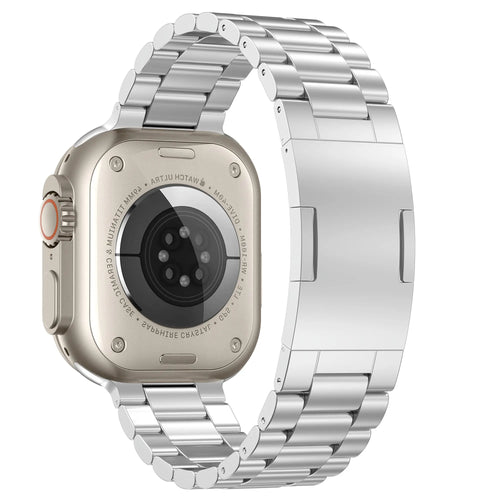 Apple Watch Raffiniert Stahlarmband (Silber)