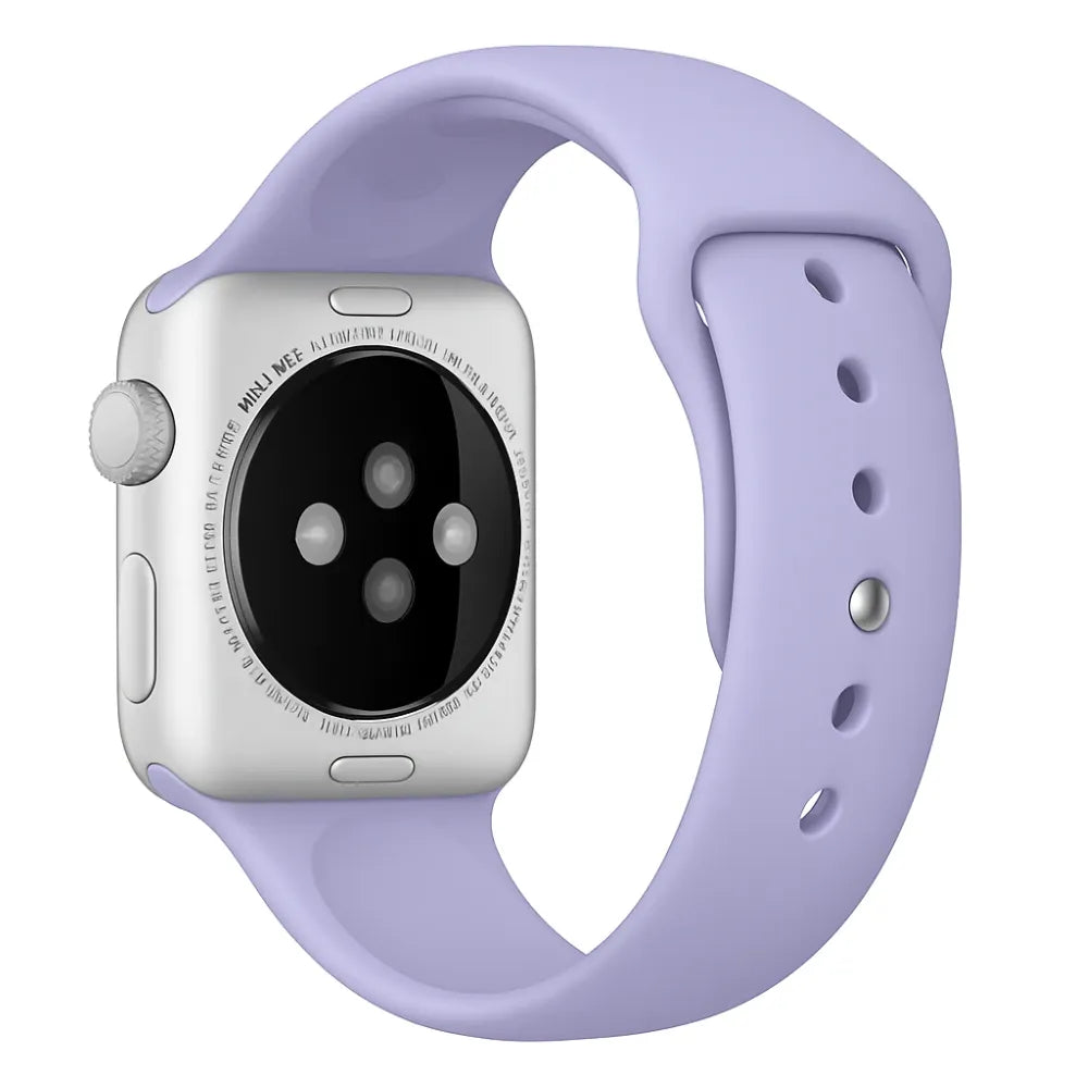 Apple Watch Silikonarmband (Flieder)