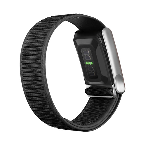 WHOOP MG Nylon Hybrid Armband (Schwarz)