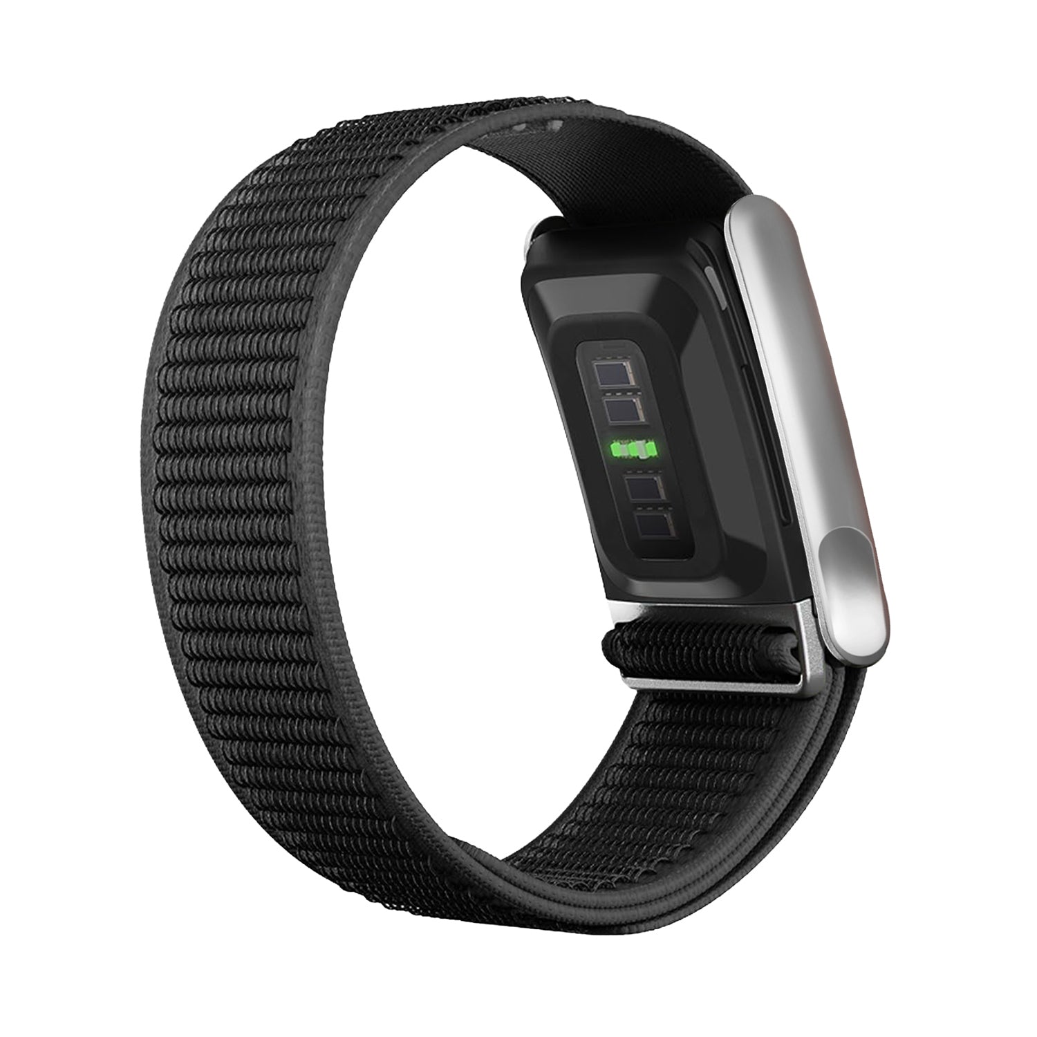 WHOOP MG Nylon Hybrid Armband (Schwarz)