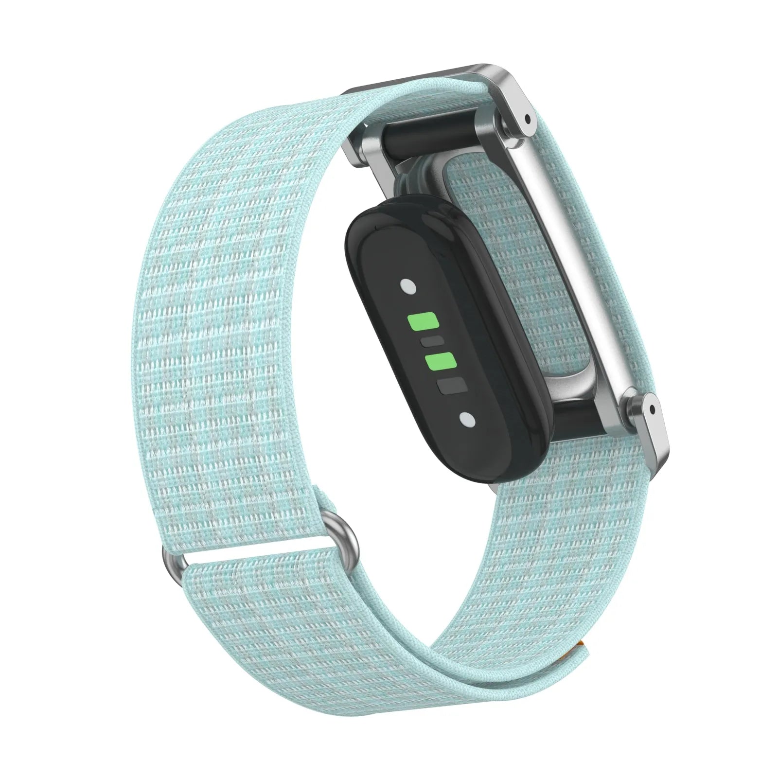 Correa nylon con marco Fitbit Air (cian claro)
