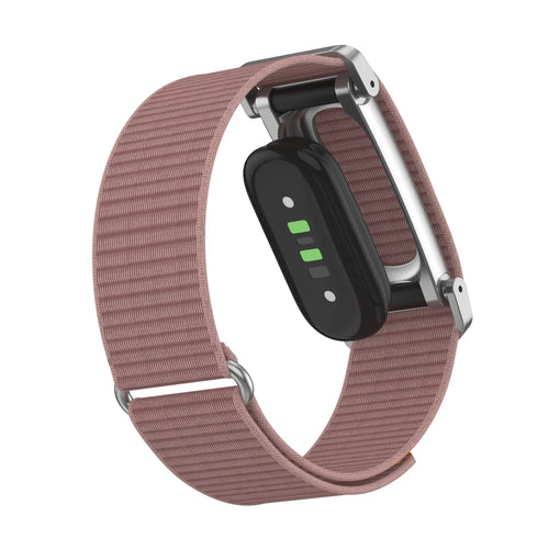 Fitbit Air nylon band met frame (licht plum)
