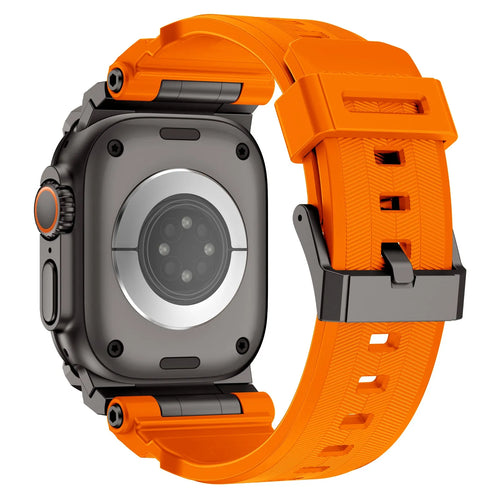 Apple Watch 'Four Claw' Silicone Strap (Orange)