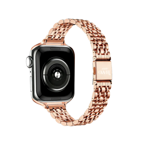 xoxo Wildhearts Apple Watch Stahlarmband 'Slim' (Roségold)