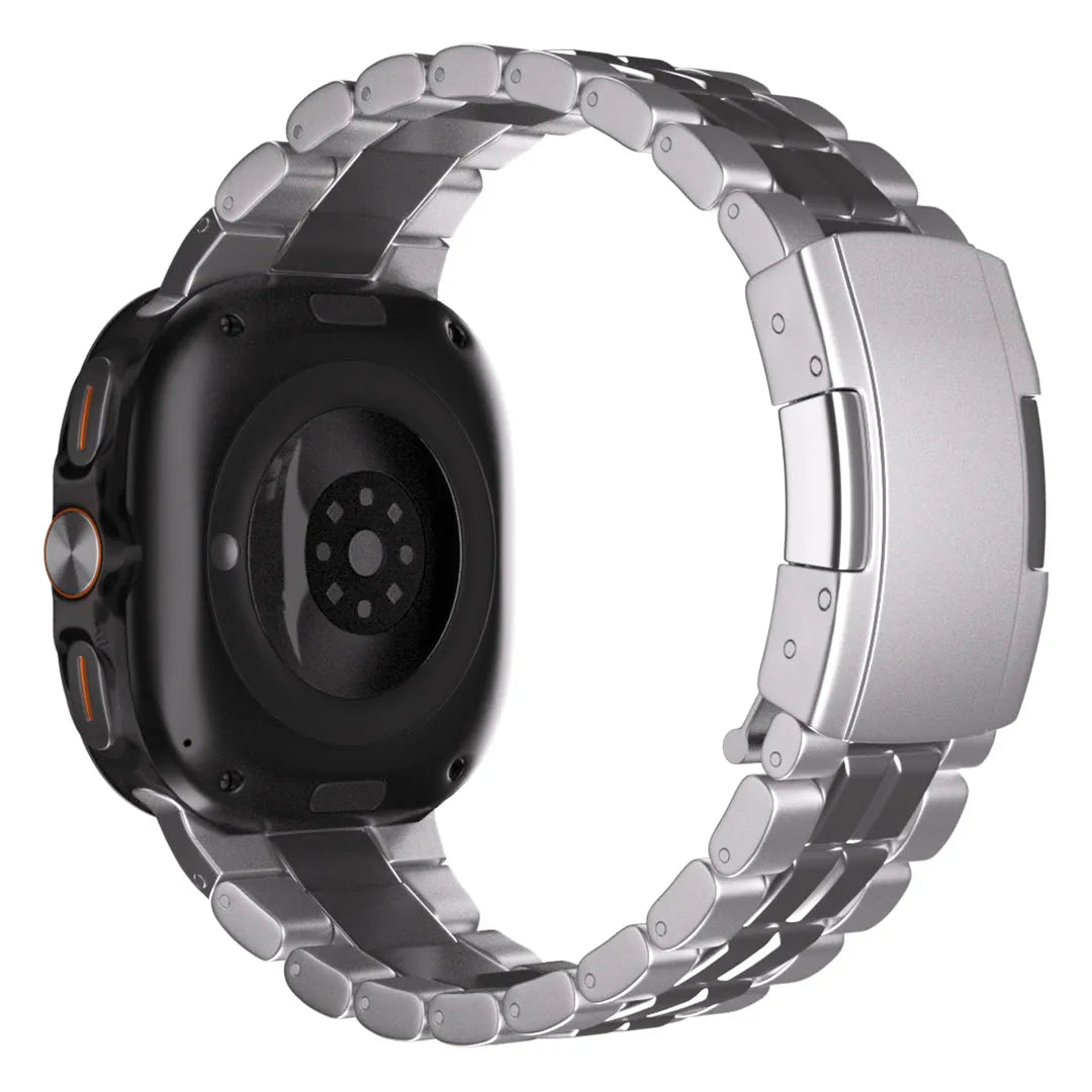 Samsung Galaxy Watch Ultra 'Square' Titanium Strap (Silver)
