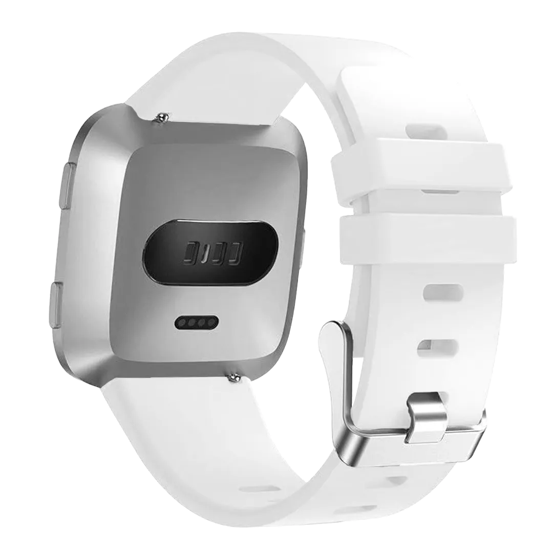 Fitbit Versa (2) siliconen bandje (wit)