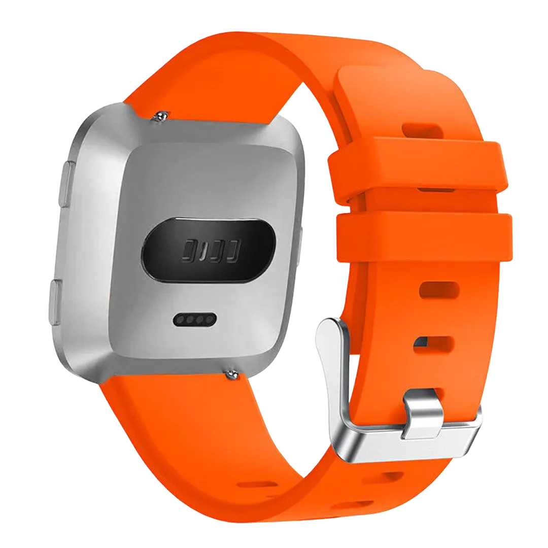 Fitbit Versa/Versa 2 Silicone Strap (Orange)