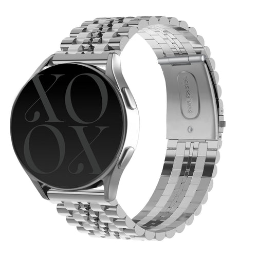 xoxo Wildhearts Huawei Watch GT 3 42mm Steel Strap (Silver)