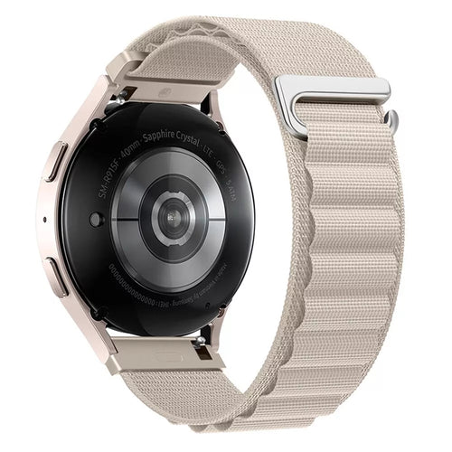 Correa nylon Alpine Watch Strap 20mm (blanco estrella)