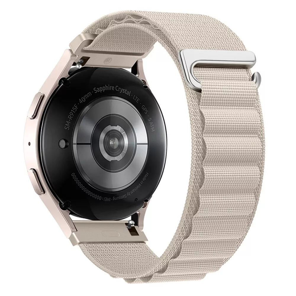 Alpine nylon horlogeband 20mm - universeel (sterrenlicht)