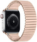 Bracelet extensible acier Apple Watch (or rose)