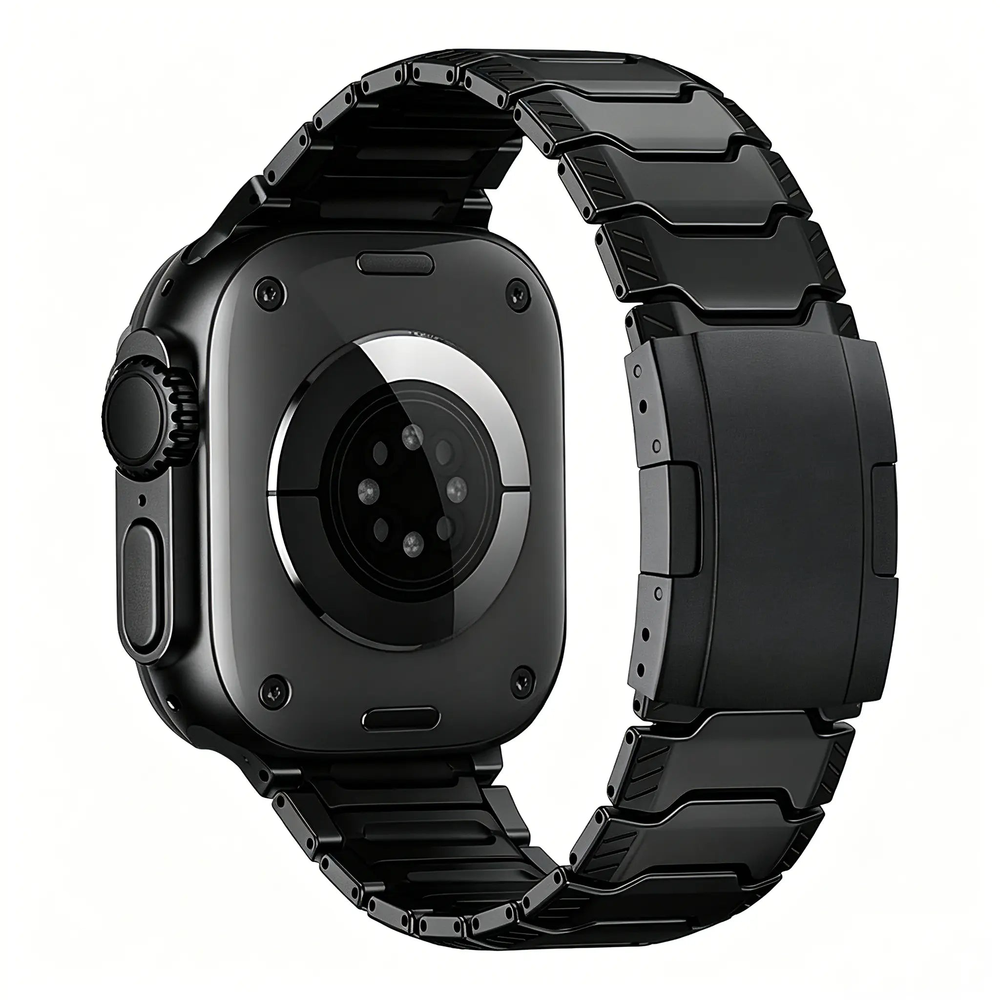 Apple Watch Mecha Titan Hybrid Armband (Schwarz)