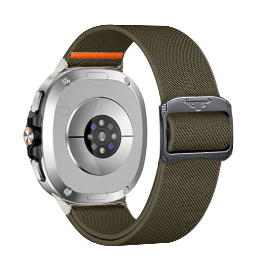 Bracelet elastique Samsung Galaxy Watch 8 Classic (vert militaire)