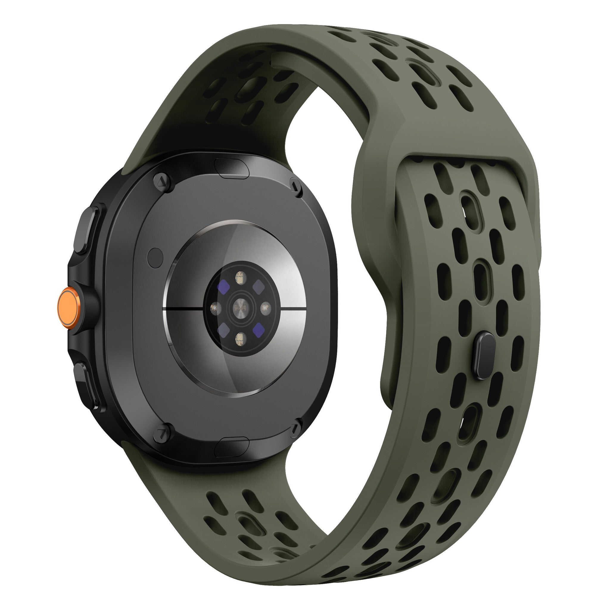 Samsung Galaxy Watch 9 - 40mm Silicone Air Strap (Army Green)