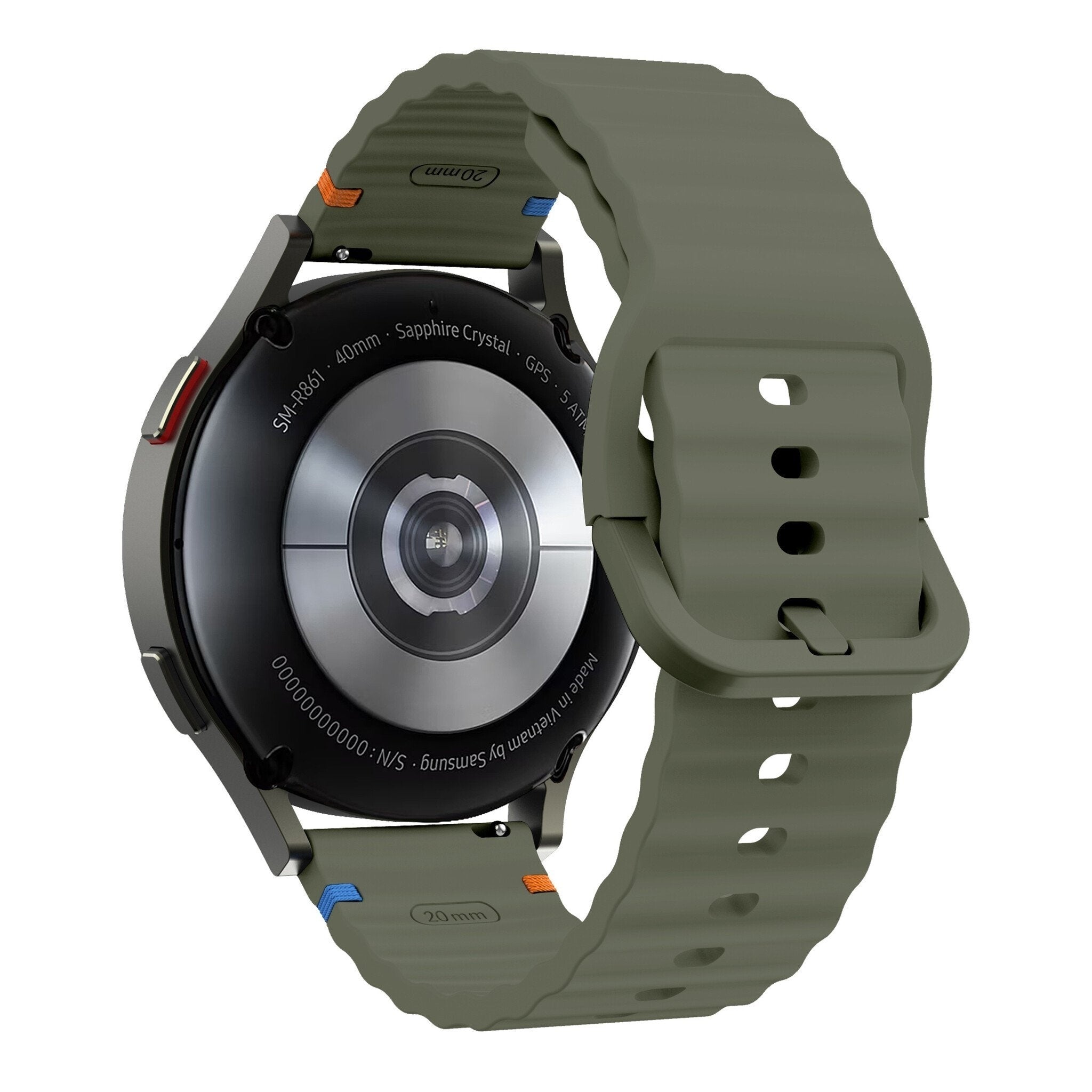 CMF Watch Pro 3 Wave Silikonarmband (Army Grün)