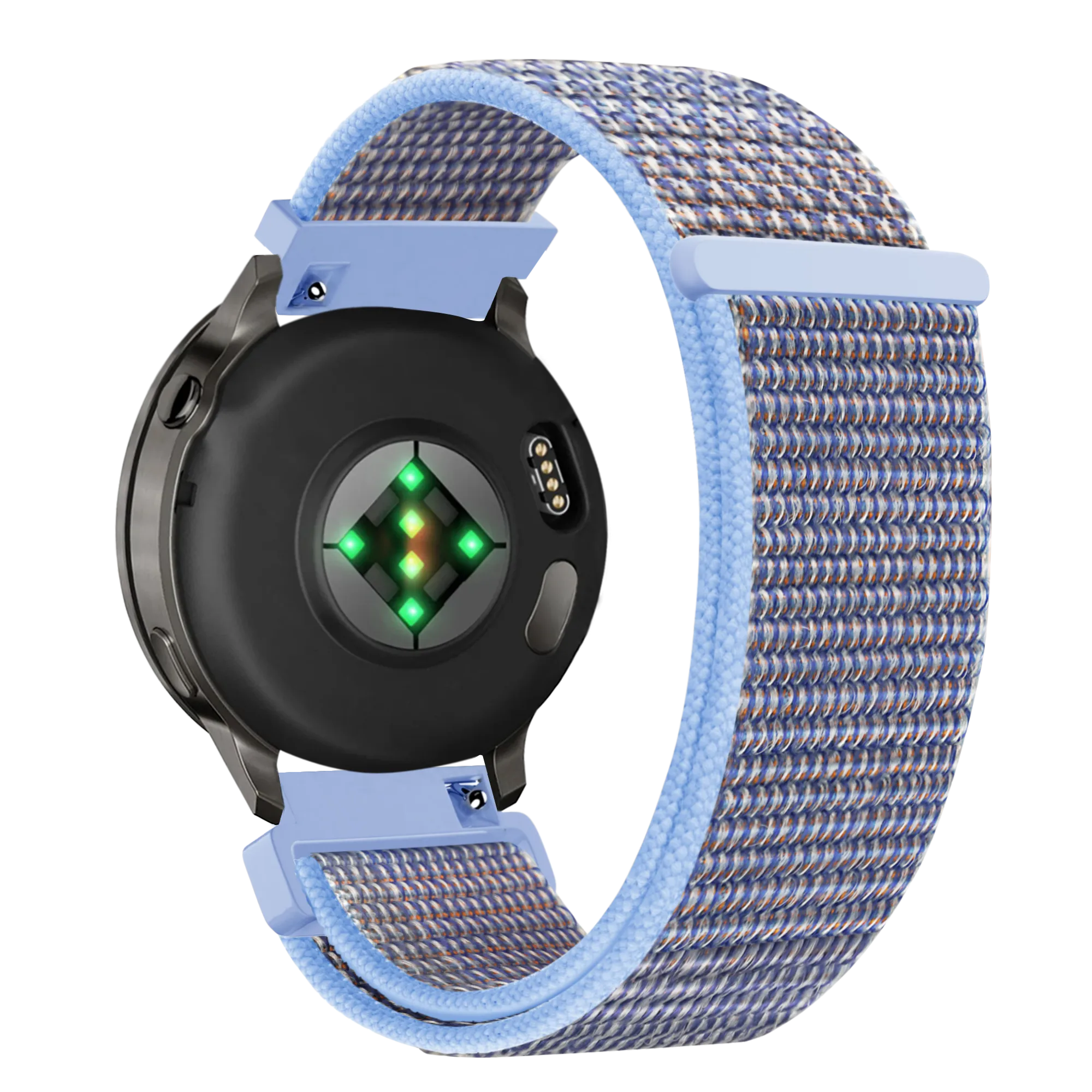 Bandz Correa nylon Loop Garmin Forerunner 70 (azul celeste)
