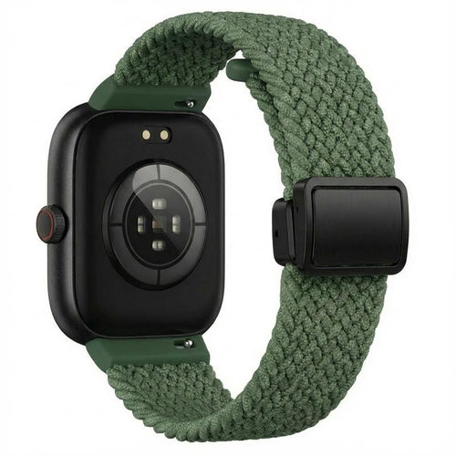 Redmi Watch 4 geflochtenes Armband mit D-Schnalle (Grün)