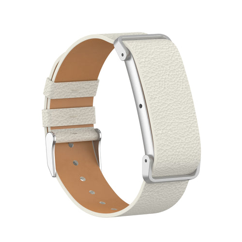 Fitbit Air Litchi Lederarmband (Beige)