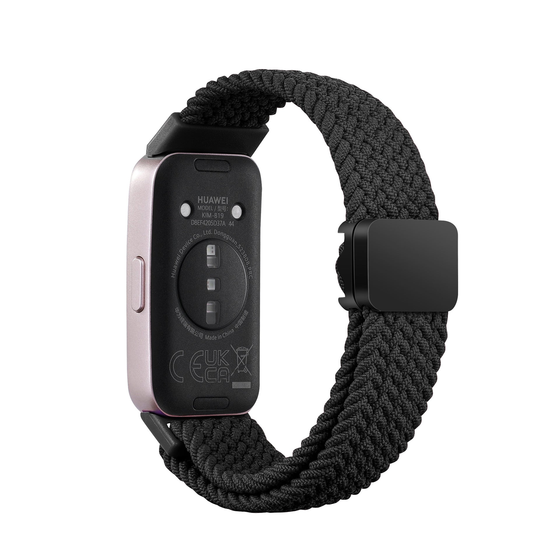 Huawei Band 8 gevlochten bandje (zwart)