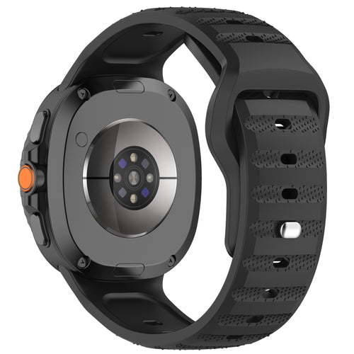 Samsung Galaxy Watch 8 Classic Outdoor Silicone Strap (Black)