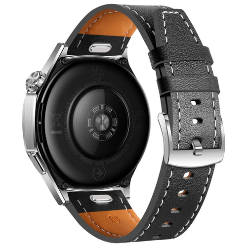 Bracelet cuir 'One Push' Suunto Race 2 (noir)