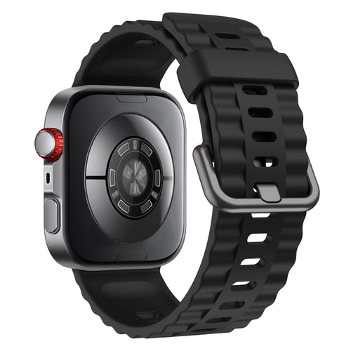 Bracelet silicone 'Classic' Huawei Watch Fit 5 Pro (noir)