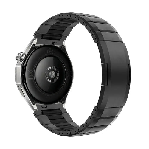 Oppo Watch X 'One Push' Steel Hybrid Strap (Black)