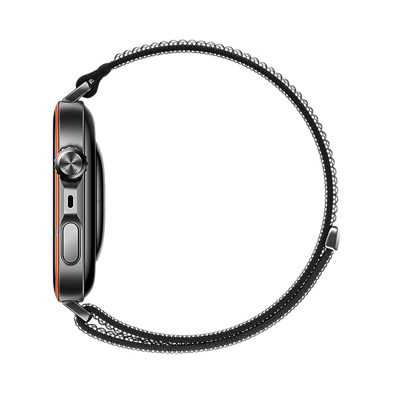Huawei Watch Fit 5 Pro ultradunne nylon band (zwart)