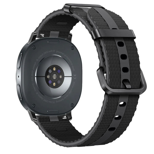 Samsung Galaxy Watch 8 Classic siliconen active band (zwart)