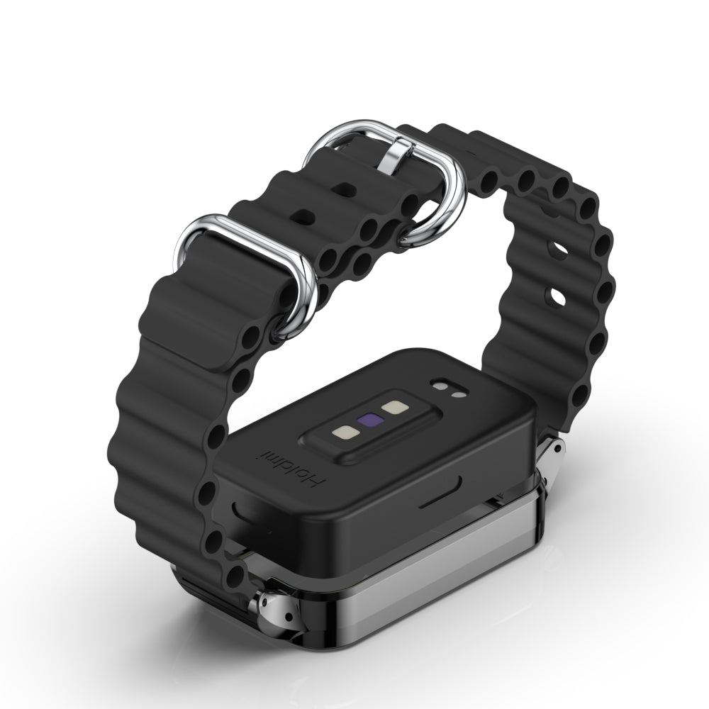 Xiaomi Smart Band 9 Active Ocean Silikonarmband (Schwarz)