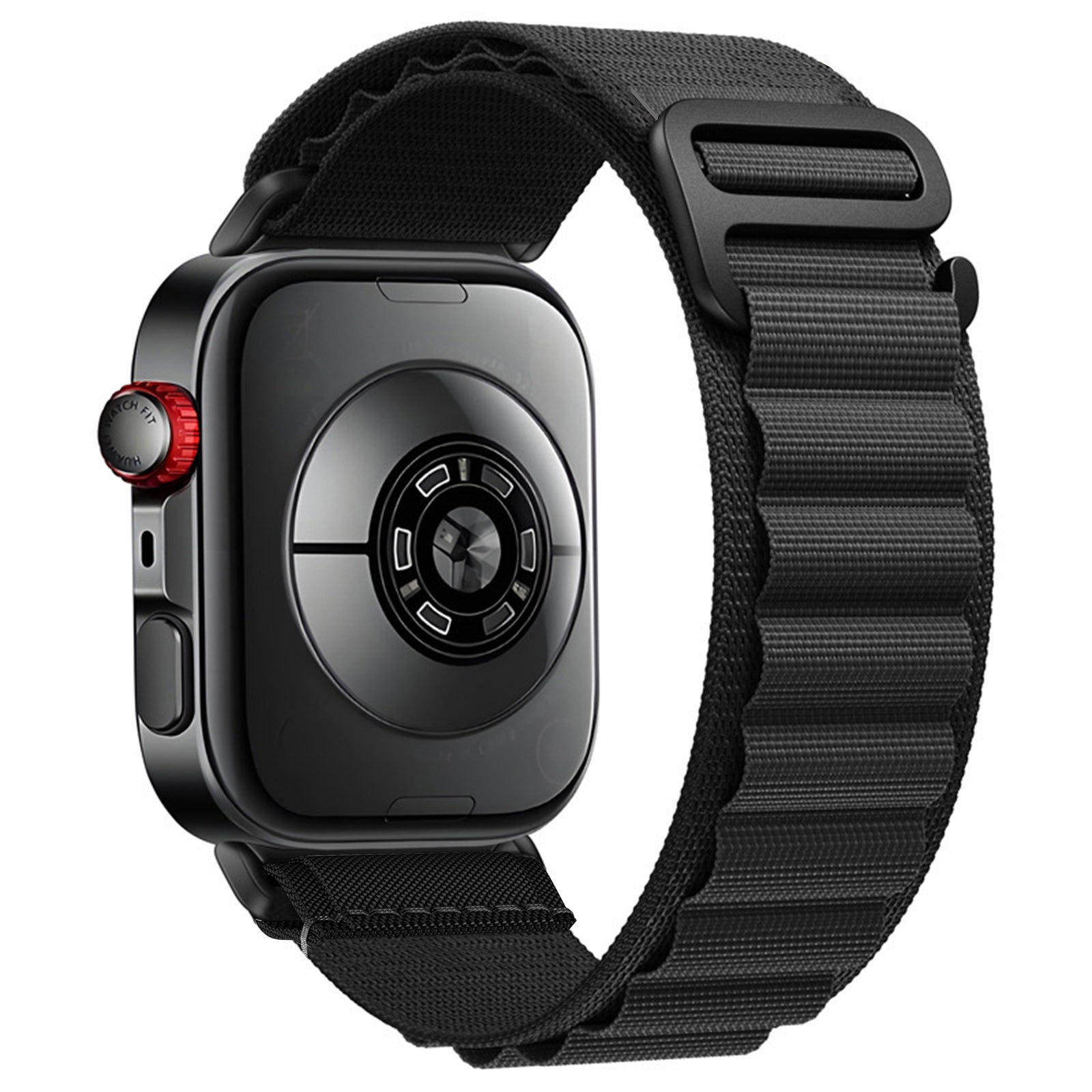 Huawei Watch Fit 5 Pro Alpine nylon bandje (zwart)