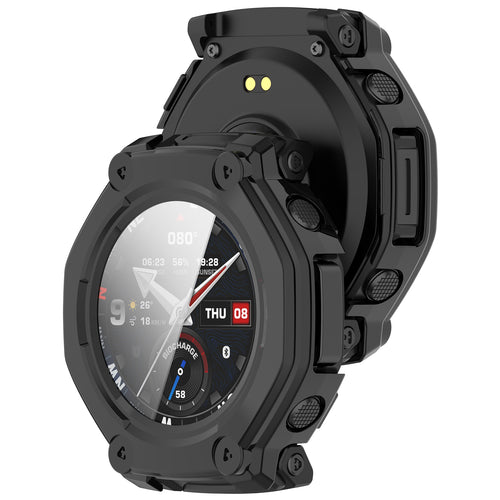 Amazfit T-Rex 3 Pro - 44mm PC Hardcase mit Glas (Schwarz)