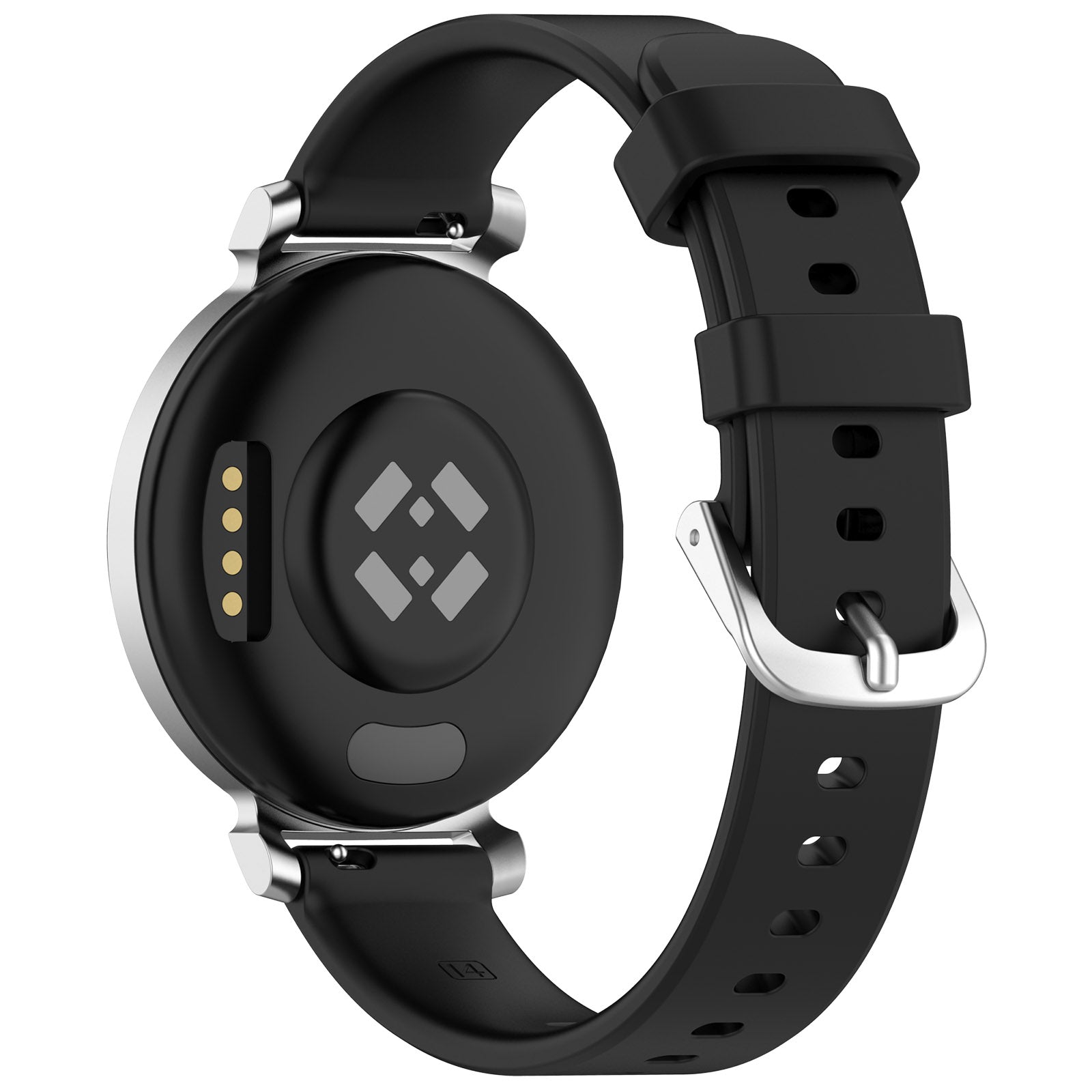 Garmin Lily 2 Klassisches Silikonarmband (Schwarz)