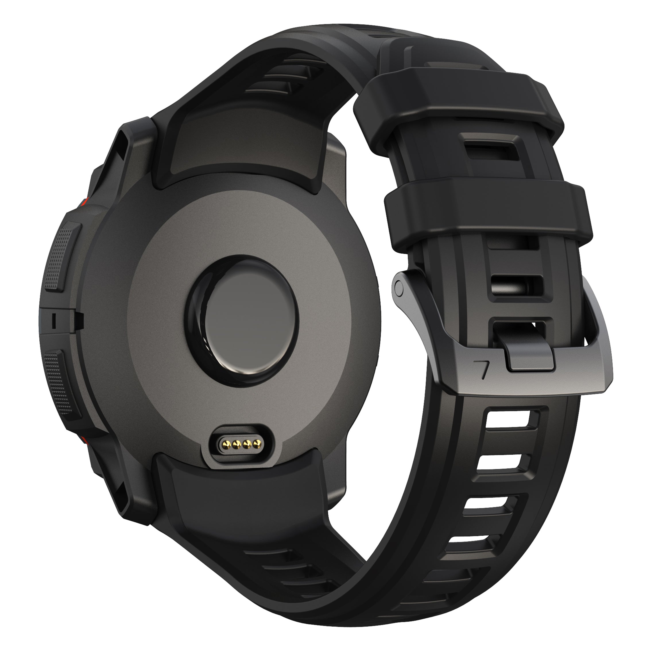 Garmin Instinct 3 - 45mm Silikonarmband 'Perfect Fit' (Schwarz)