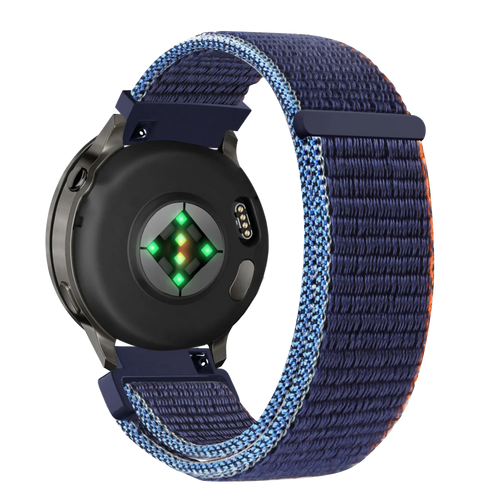 Bandz Correa nylon Loop Garmin Forerunner 265s (azul oscuro mix)
