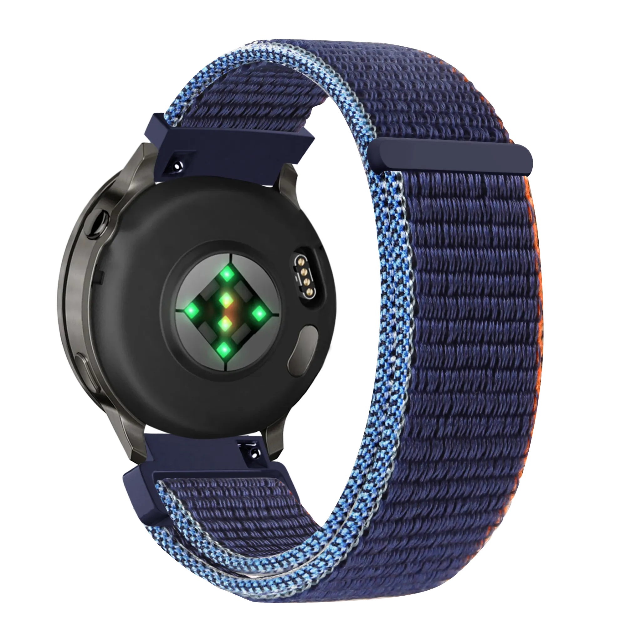 Bandz Correa nylon Loop Garmin Forerunner 265s (azul oscuro mix)