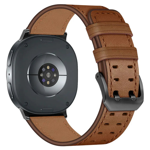 Samsung Galaxy Watch 8 - 40mm double pin leren band (bruin)