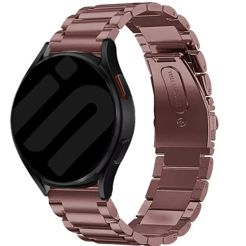 Bracelet acier Oppo Watch X (bronze-marron)